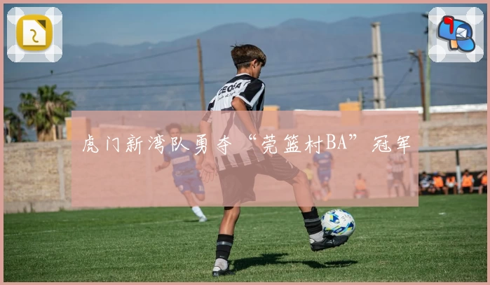 虎门新湾队勇夺“莞篮村BA”冠军